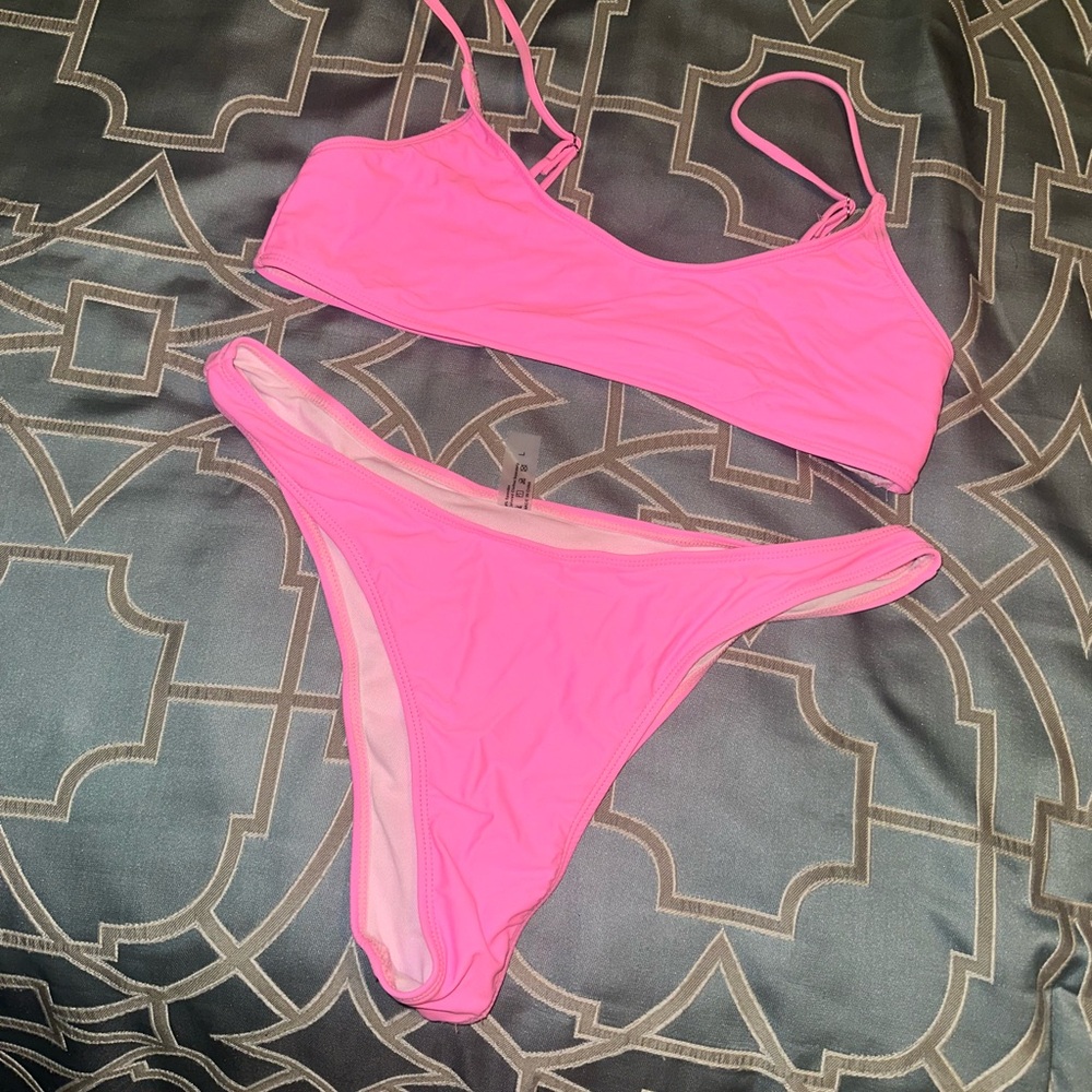 Vibrant Pink Bikini Set
